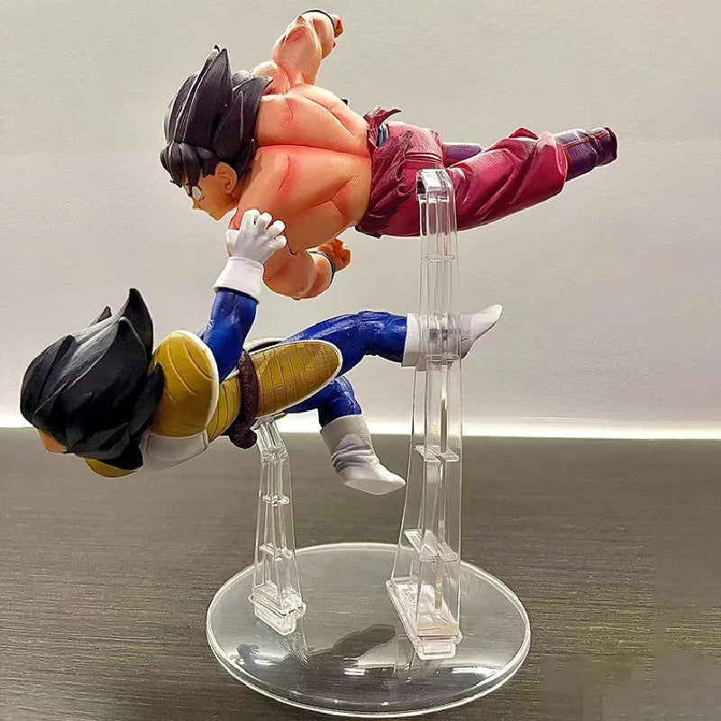 Anime Dragon Ball Z Kaiouken Goku Vs Vegeta Figure Super Saiyan Son Goku Action Figurine Pvc Statue Collection Model Toys Gifts