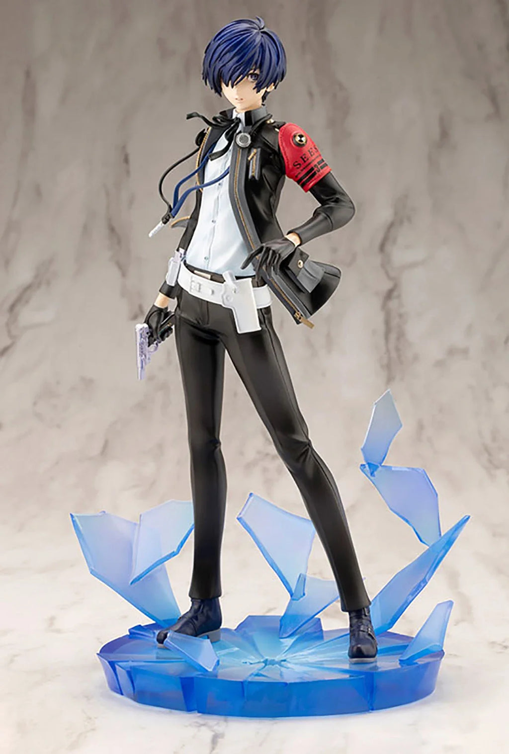 Original Genuine Kotobukiya Prepainted ARTFX J Persona 3 Reload Shujinkou 1/8 H=225mm Game Character PVC Figure Collection Gift