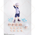 Original Bandai Shf Hunter x Hunter S.H.Figuarts Killua  In Stock Anime Action Collection Figures Model Toys