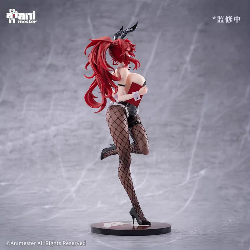 AniMester Aki Bunny Girl 1/6 Scale Anime Figure Authentic In Stock Anime Convention Exclusive Collectible Statue For Collectors
