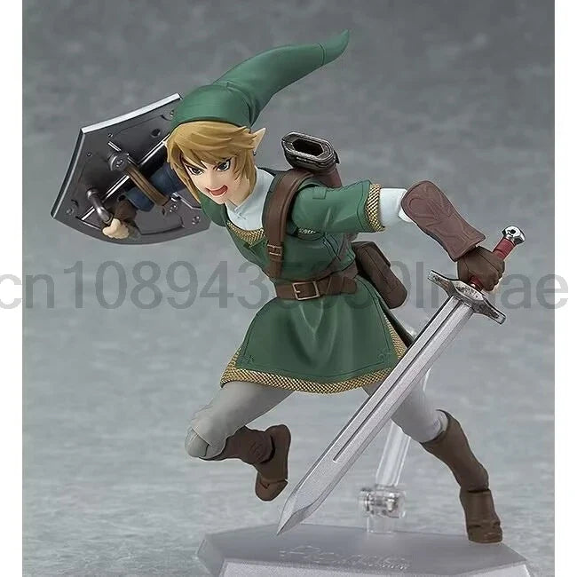 Luxury Skyward Sword Figma 320 Link Zelda Twilight Princess DX Ver. Breath Of The Wild Action Figure Model Toys Joint Movable