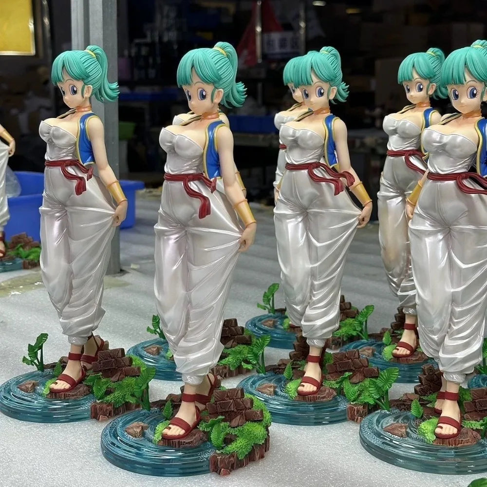 28cm/11in Anime Dragon Ball Z Figure Sexy Style Bulma Figure PVC Action Figure Statue Collection Model Toys Christmas Gifts