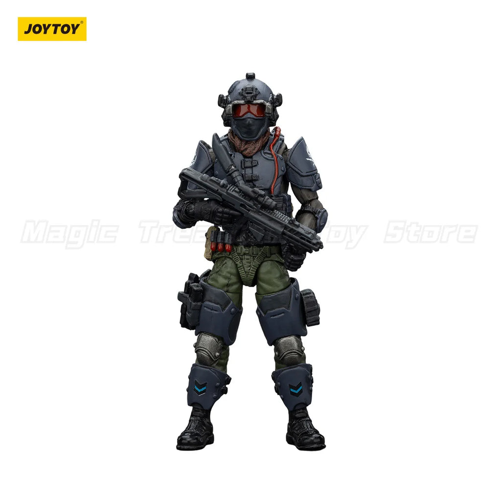 【In stock】JOYTOY 1/18 Action Figure Dark Source Stellar Scar Assault Team Ghostmanganese Figure Toys