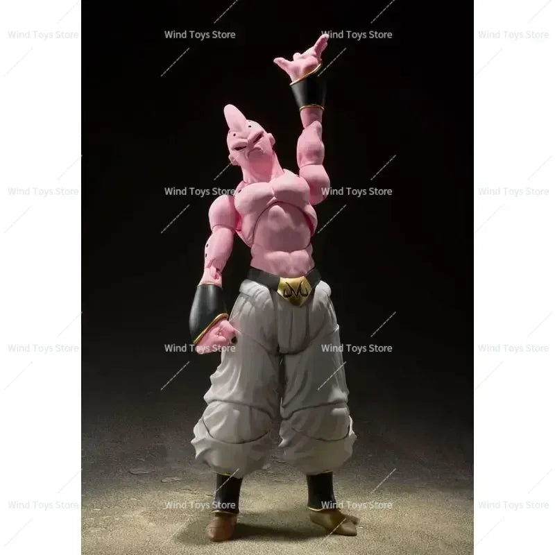 In Stock Bandai Original S.H. Figuarts Majin Buu Evil Dragon Ball Z Anime Action Figure Model Toy Collection Gift