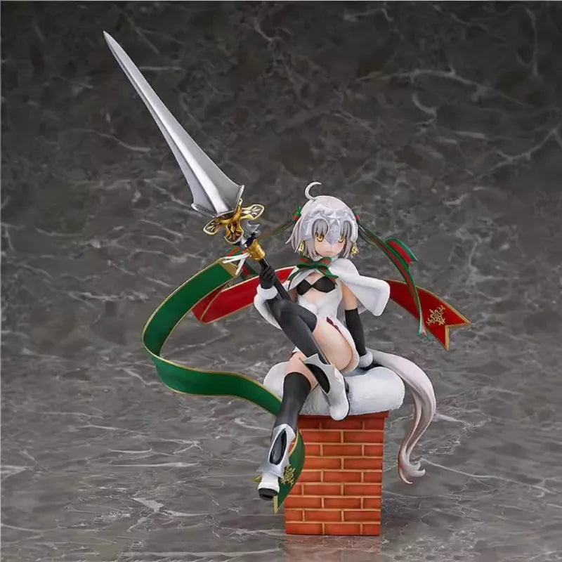 22cm Fate/Grand Order Game Jeanne D'Arc Alter Lily Anime PVC Action Figure Toy Desktop Decoration Collectible Model Doll Gifts