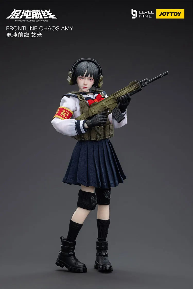 JOYTOY LEVEL NINE FRONTLINE CHAOS AMY Action Figures Original Model Doll Decoration Collection Gift Collect Toys