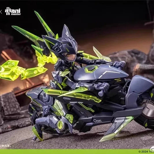 AniMester Original Nuclear Gold Reconstruction and Assembly Series Sun Shangxiang1/12 Anime Action Figure Assembly Model Toys