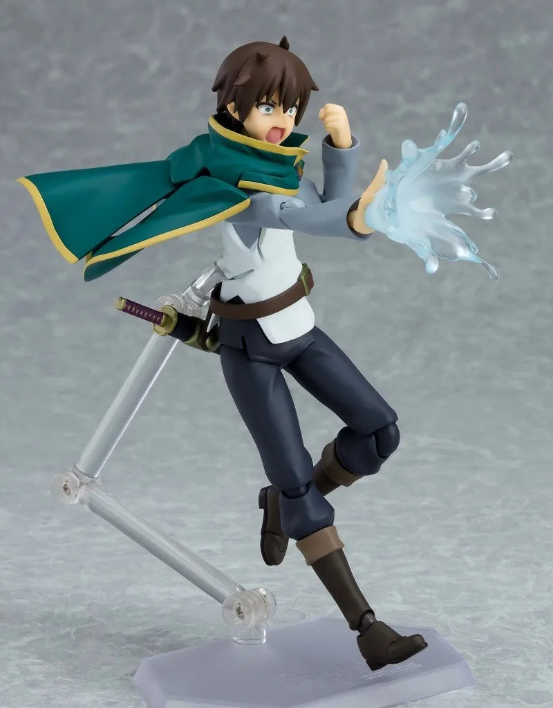 Original Max Factory Figma#425 Kono Subarashii Sekai Ni Syukufuki Wo! Satou Kazuma Anime Figure Model Toy Gift Collection