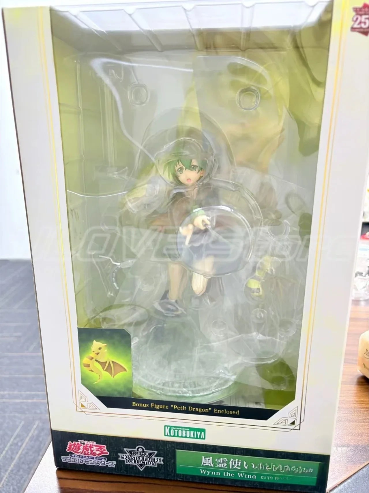 In Stock Original Kotobukiya Duel Monsters Wind Spirit Envoy Wei Yin Anime Figures Models Collection Gifts Toys