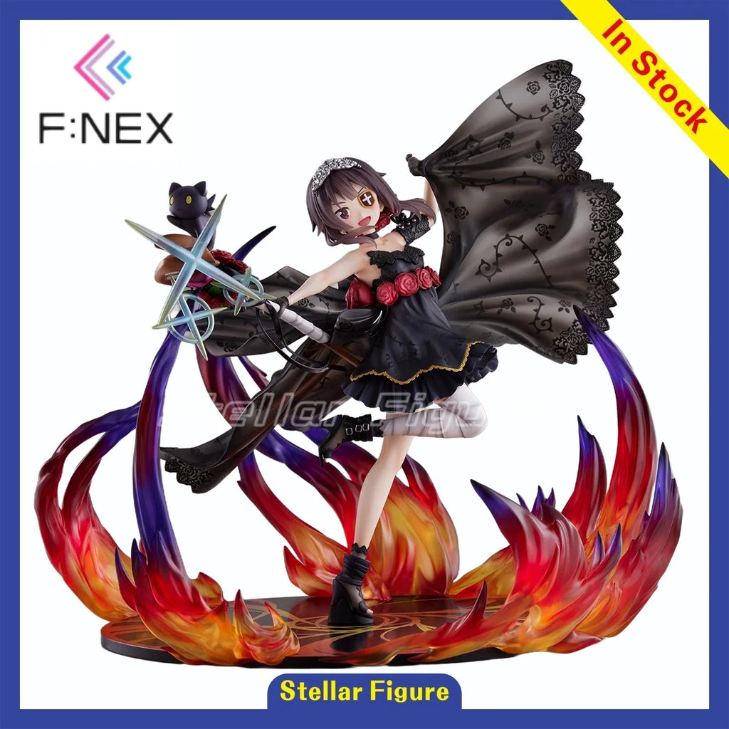 【SF】In Stock F:NEX Blessings for A Wonderful World Megumin 1/7 Scale Figures Model Collection Anime
