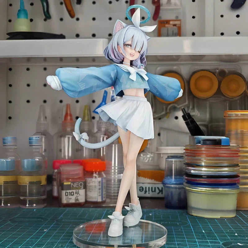 21cm Blue Archive Arona Anime Girl Figure Asuma Toki Bunny Action Figure Kisaki/Ichinose Asuna Figurine Sexy Model Doll Toy Gift
