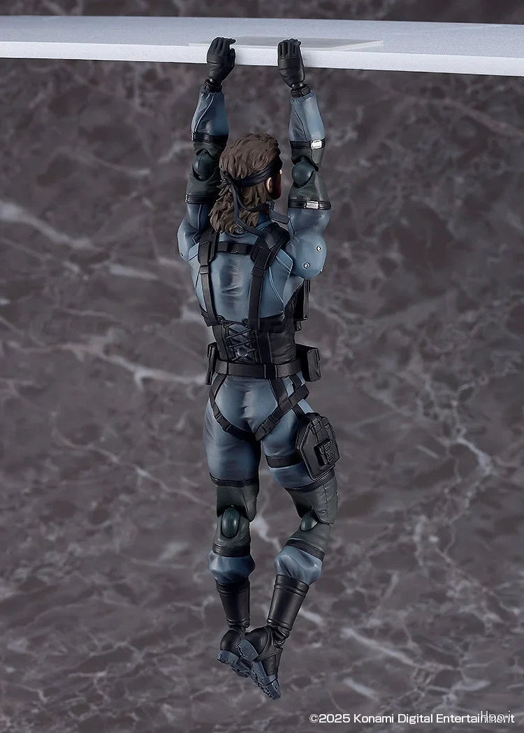 【In stock】original Max Factory GSC Figma 645 Metal Gear Solid 2 Sons of Liberty Solid Snake Anime Figure Toys Gifts