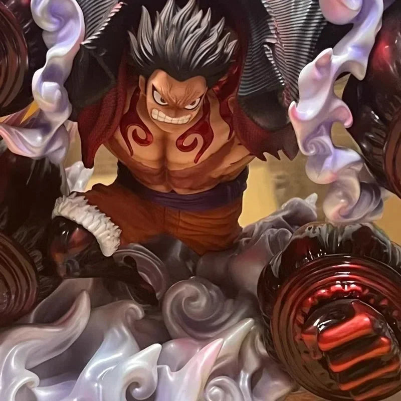 Anime One Piece Figures Monkey D. Luffy Action Figures Sky Painting Gear 4 Luffy 29cm PVC Collection Statue Model Toys Doll Gift