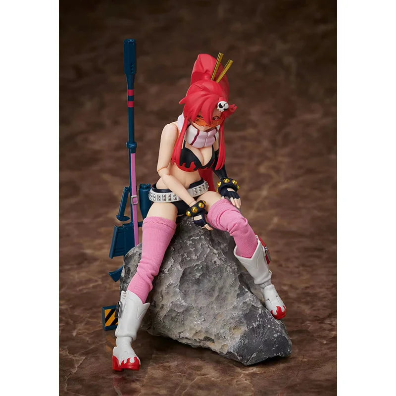 100% Original Aniplex BuzzMod 1/12 GURREN LAGANN YOKO In Stock Anime Action Collection Figures Model Toys