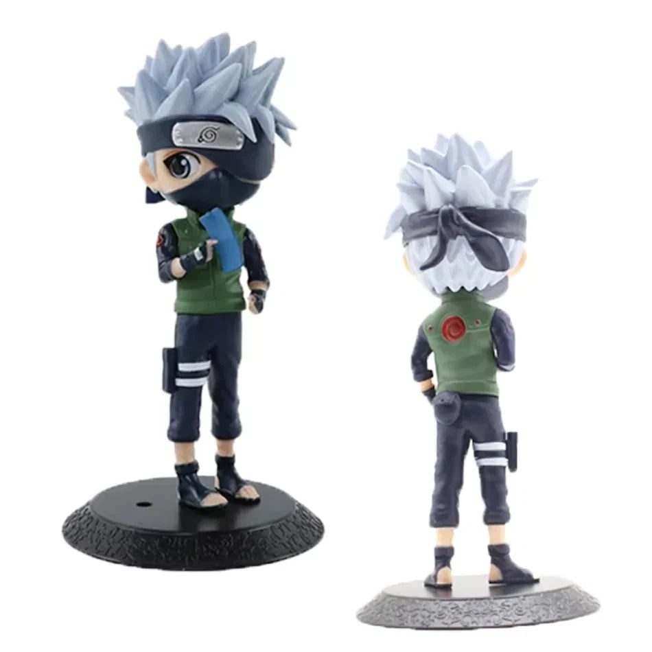 15cm Naruto Anime Figure Shippuden Uchiha Sasuke Hatake Kakashi Namikaze Minato Action Figure Collection Model Toys Gifts