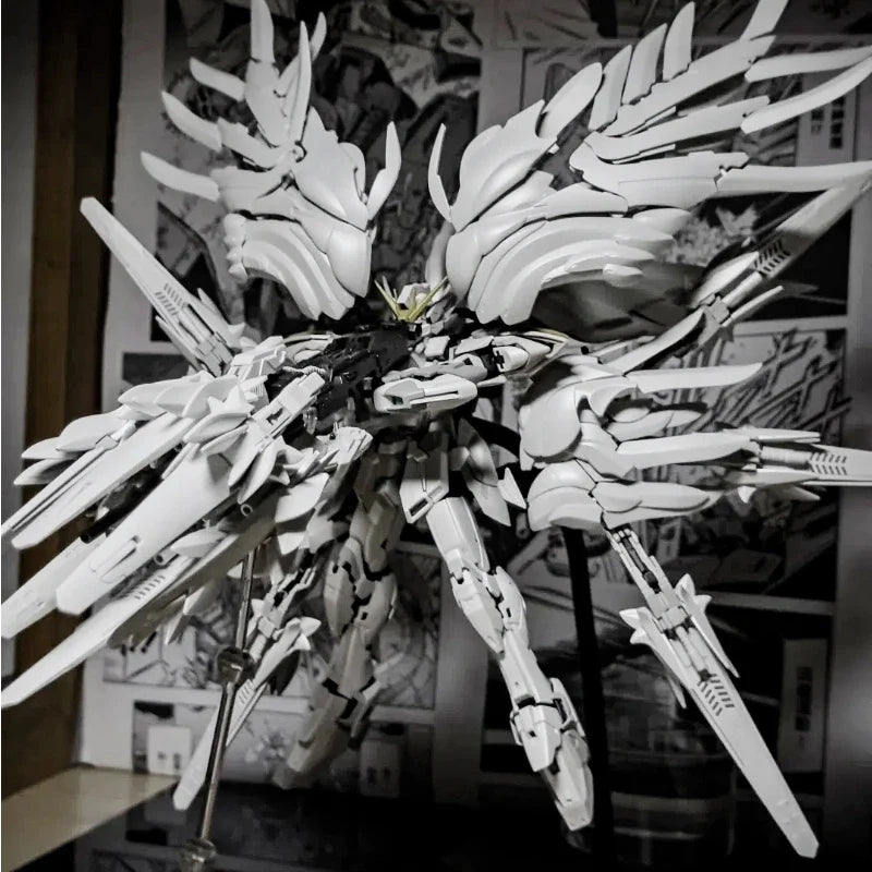New Daban 8827 1/100 Fix Wing GD Snow White Alloy Frame Ew Mecha Action Figure Kit Anime Assembly Model Toy Ornament CT Boy Gift