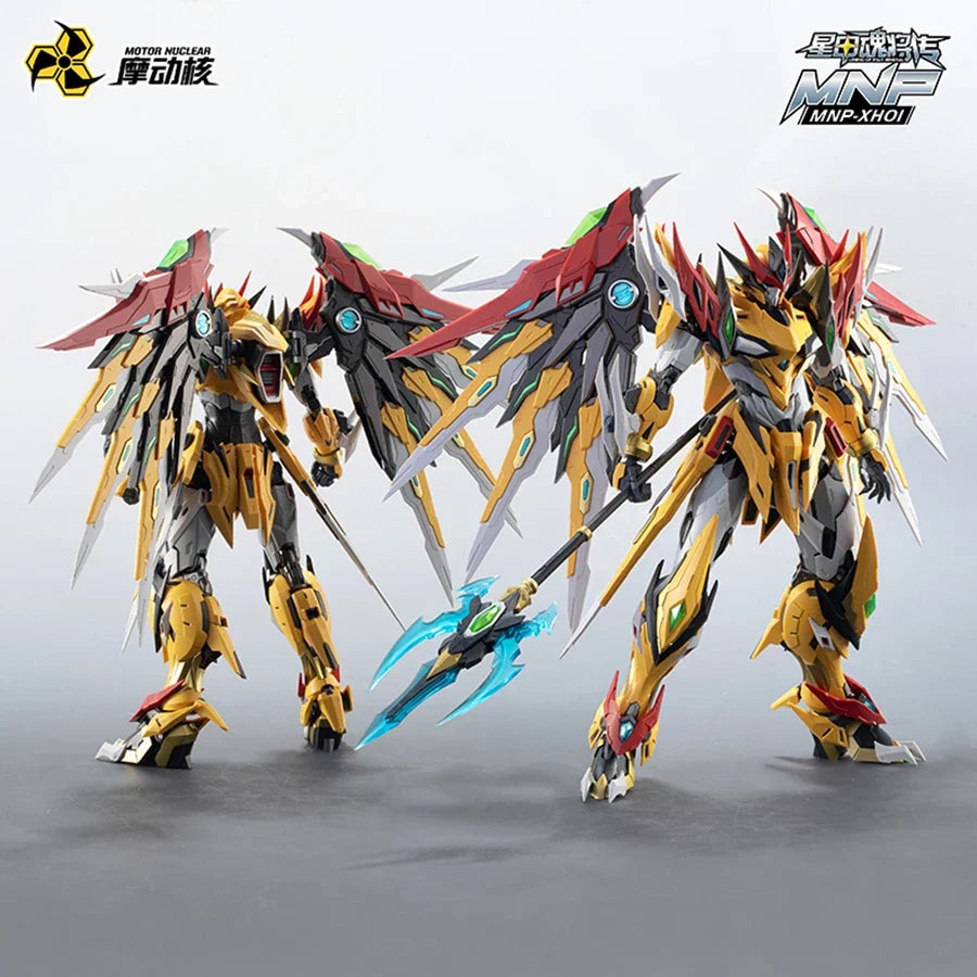 Motor Nuclear BAIQI MNP-XH01 1/100 MG Alloy Skeleton Action Figure Toy Assembled Model Toy Ship Within 24 Hours