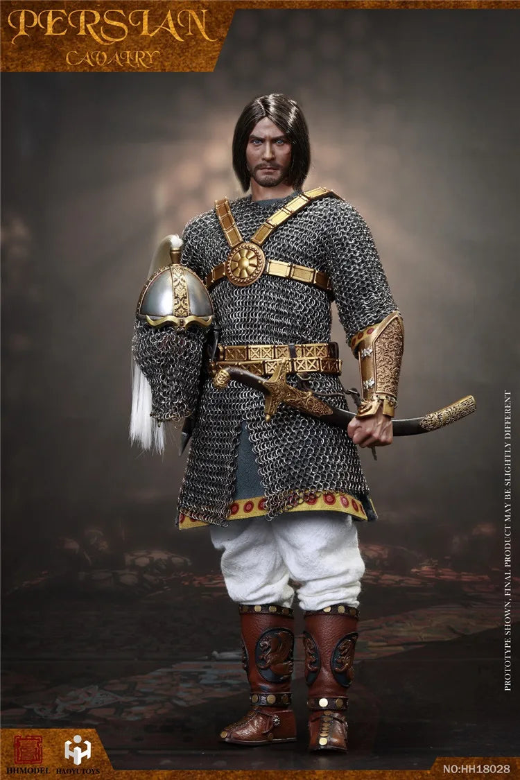 Haoyutoys Hh18028/Hh1802 1/6 Men Soldier Persian Cavalry With Shield Armor Full Set 12" Action Figure Body Best Collection Gift