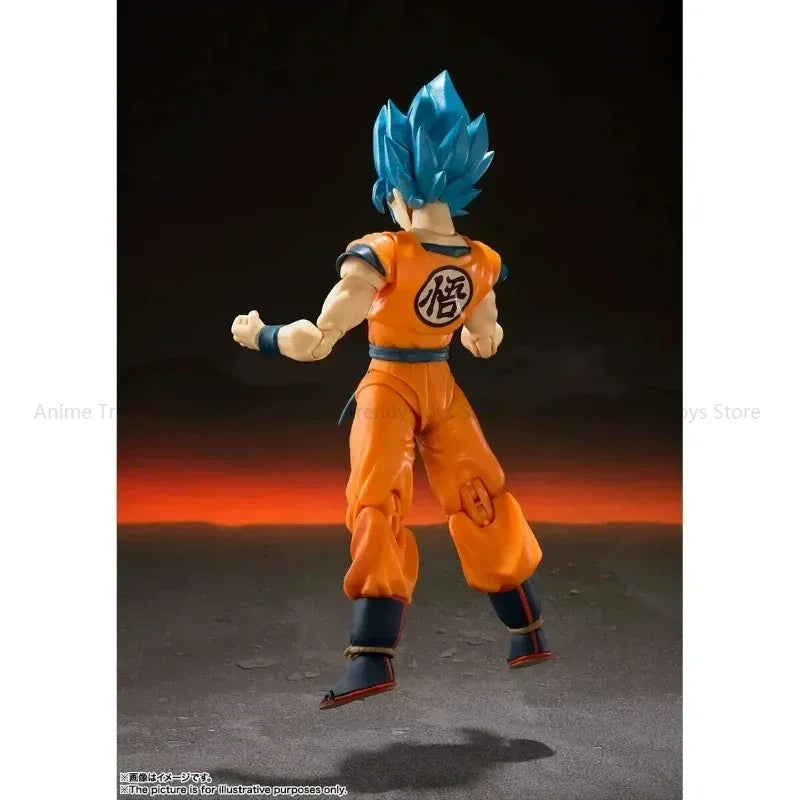 In Stock Bandai S.H.Figuarts SHF Dragon Ball Super Saiyan God Son Goku Action Figure Collectible Toy Gift WY