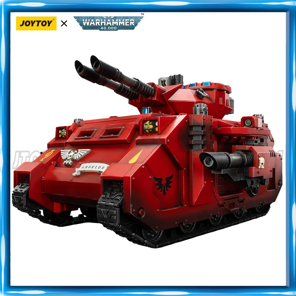 JOYTOY Warhammer 40K 1/18 Blood Angels Predator Annihilator with Twin Lascannons Anime figures Toys