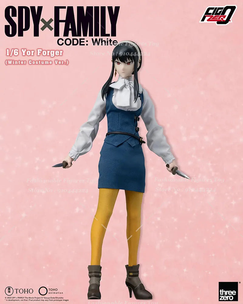 Threezero 3A 3Z07800M0  1/6 Women Soldier Yor Forger Cute Spy Killer Full Set 12Inch Action Figure Model Best Collection