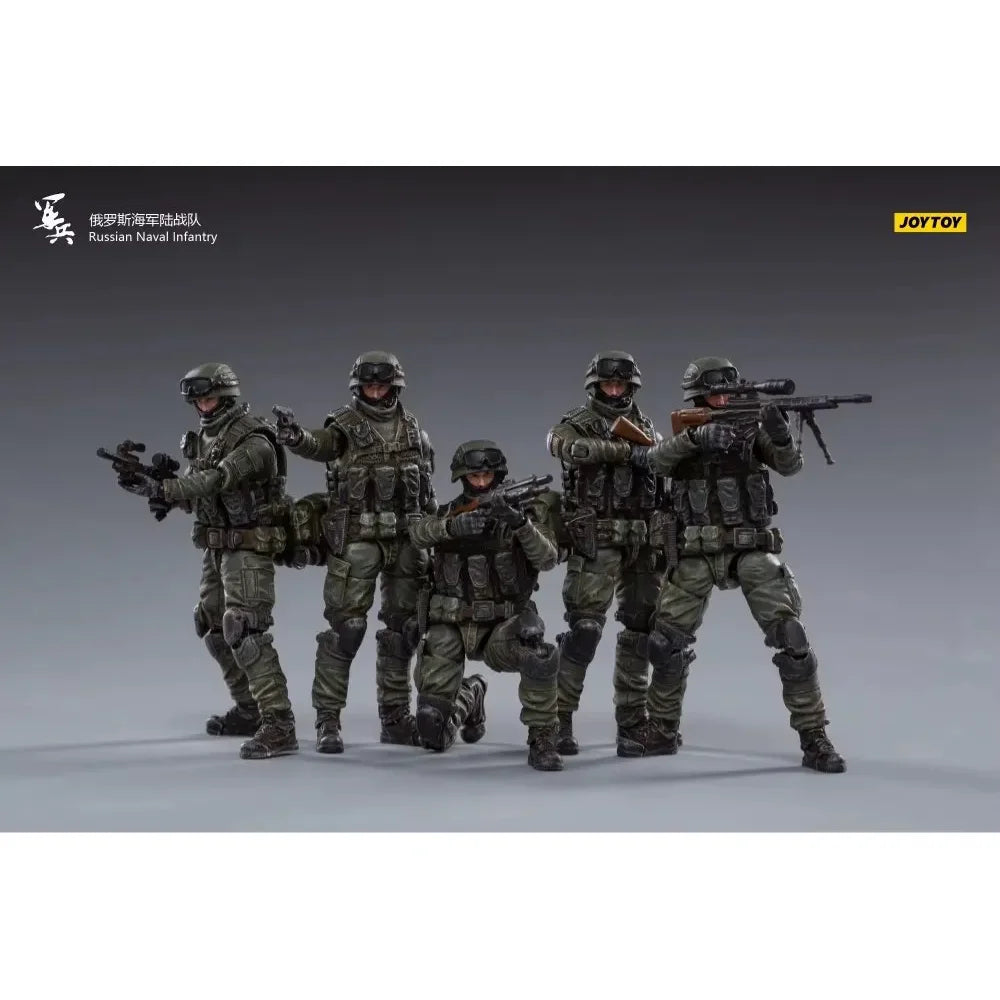 auf Lager JOYTOY 1/18 Russische Marineinfanterie Actionfiguren Anime Spielmodell Geschenk