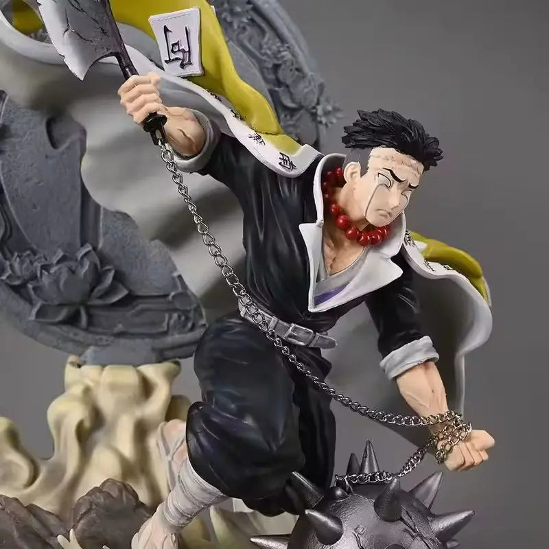 Demon Slayer 41cm Himejima Gyomei Anime Figure Pvc Model Gk Large Statue Boys Collection Desktop Decoration Ornament Toys Gift