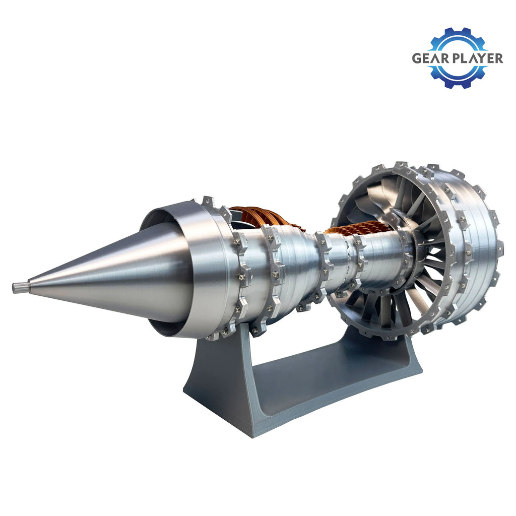 Super large turbine engine model Engine model kit Assembling toy