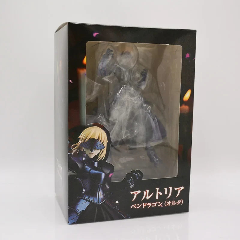 13cm Fate/Grand Order Altria Pendragon Anime Figure Fate/stay night Saber Alter Action Figure Collectible Model Doll Toys Gifts