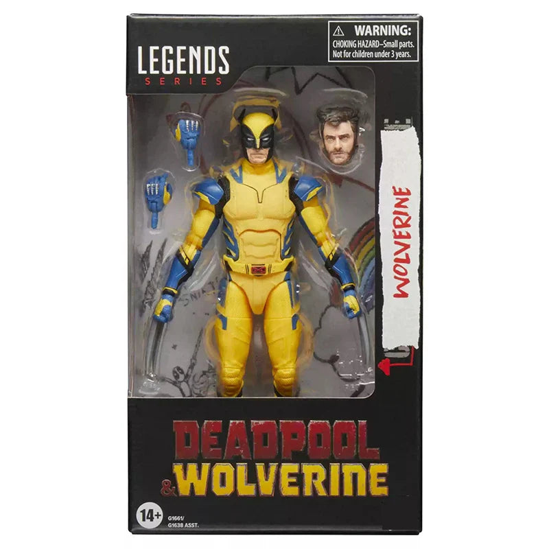 Wolverine Deadpool X-Men Legend Serie Actionfigur Figur James Howlett Logan Figuren Gelenkbeweglichkeit Modell Sammlung Spielzeug Geschenk