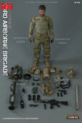 mini times toys M046 1/6 Scale USA 173rd Airborne Brigade Male Soldier Action Figure Body Doll Full Set for Collectible Toy