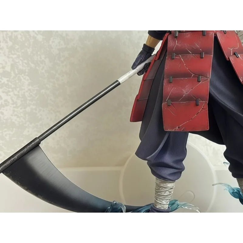 36cm Cartoon Figure Uchiha Madara Standing Posture Luminable Collect Model Pvc Desktop Ornament Decorations Holiday Gifts Toys