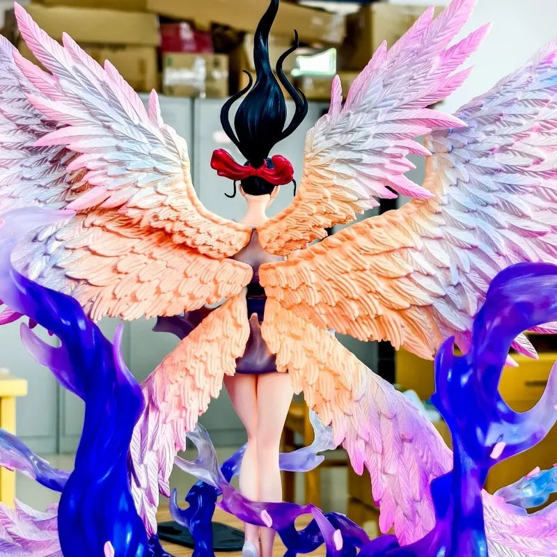 JT Toys One Piece Nico Robin Six Wings Angel Action Figure Statue Full Painted PVC Model Collectible Premium Desk Decor Gift Toy