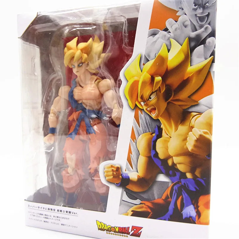 13 types Dragon Ball Super Broly Son Goku Vegeta Gogeta Action Figure Model Toys Joint Movable Doll Birthday Present