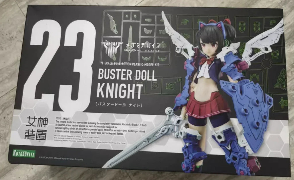 【FS】Original KOTOBUKIYA Scale 1/1 Goddess Device BUSTER DOLL Knight Figure Model Gift Toy