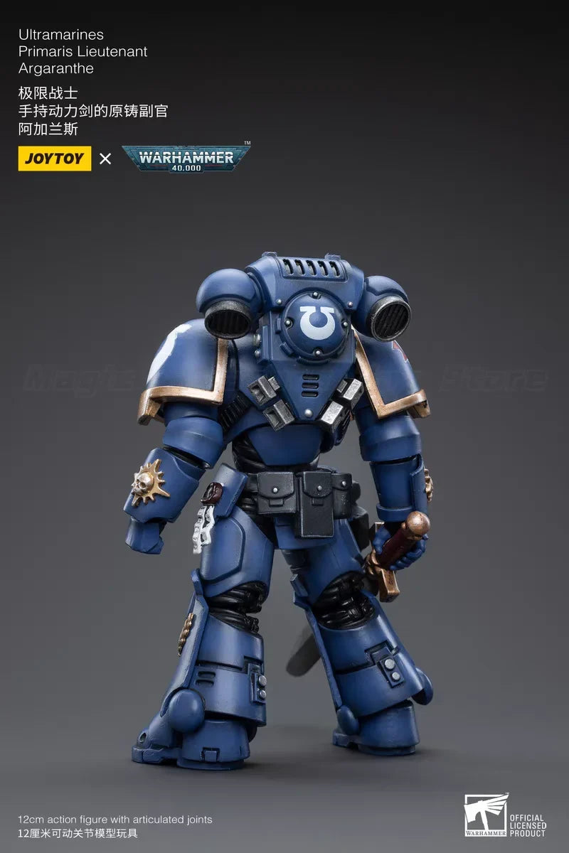 【In stock】 JOYTOY 1/18 action figure warhammer 40k Ultramarines Primaris Lieutenant Argaranthe Figures Anime Ornaments  Gifts
