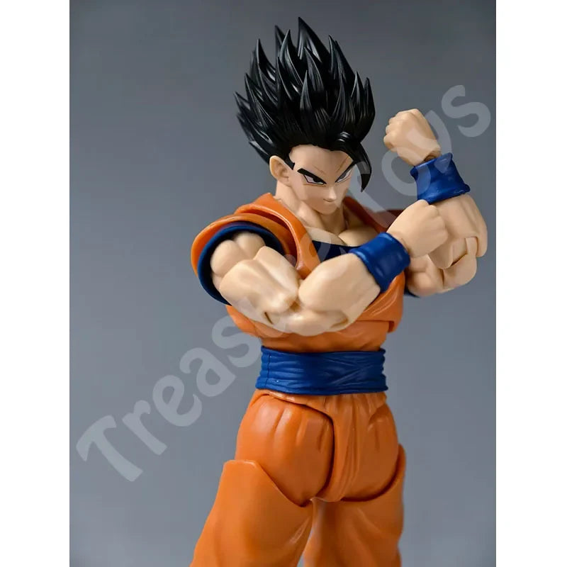 Black Hole Toys Son Gohan Head Sculpt Dragon Ball Mystic Ultimate Son Goku Head Accessories Anime Action Figure Toys Gifts