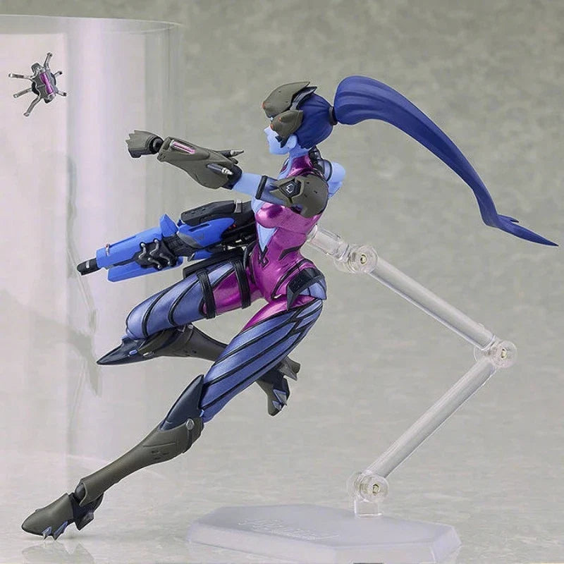 Max Original Figma Series《Overwatch Widowmaker》Action Figure Assembly Model Toys Collectible Model Ornaments Gifts for Children