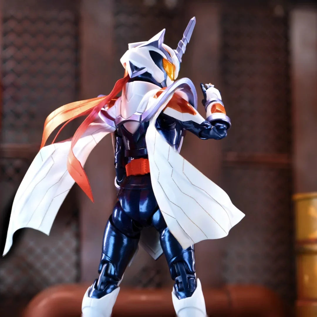 KAMEN RIDER SHF Anime NEW Handmade Gotchard MAJADE Cloak belt pants clothes Built In Iron Wire Is Suitable for 1/12 Toy
