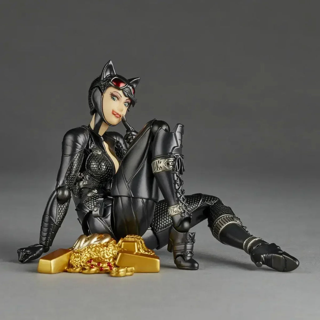 100% Original Kaiyodo Revoltech Amazing Yamaguchi Catwoman Actionfiguren Modell Spielzeug Sammlerstück Figur auf Lager sofort lieferbar