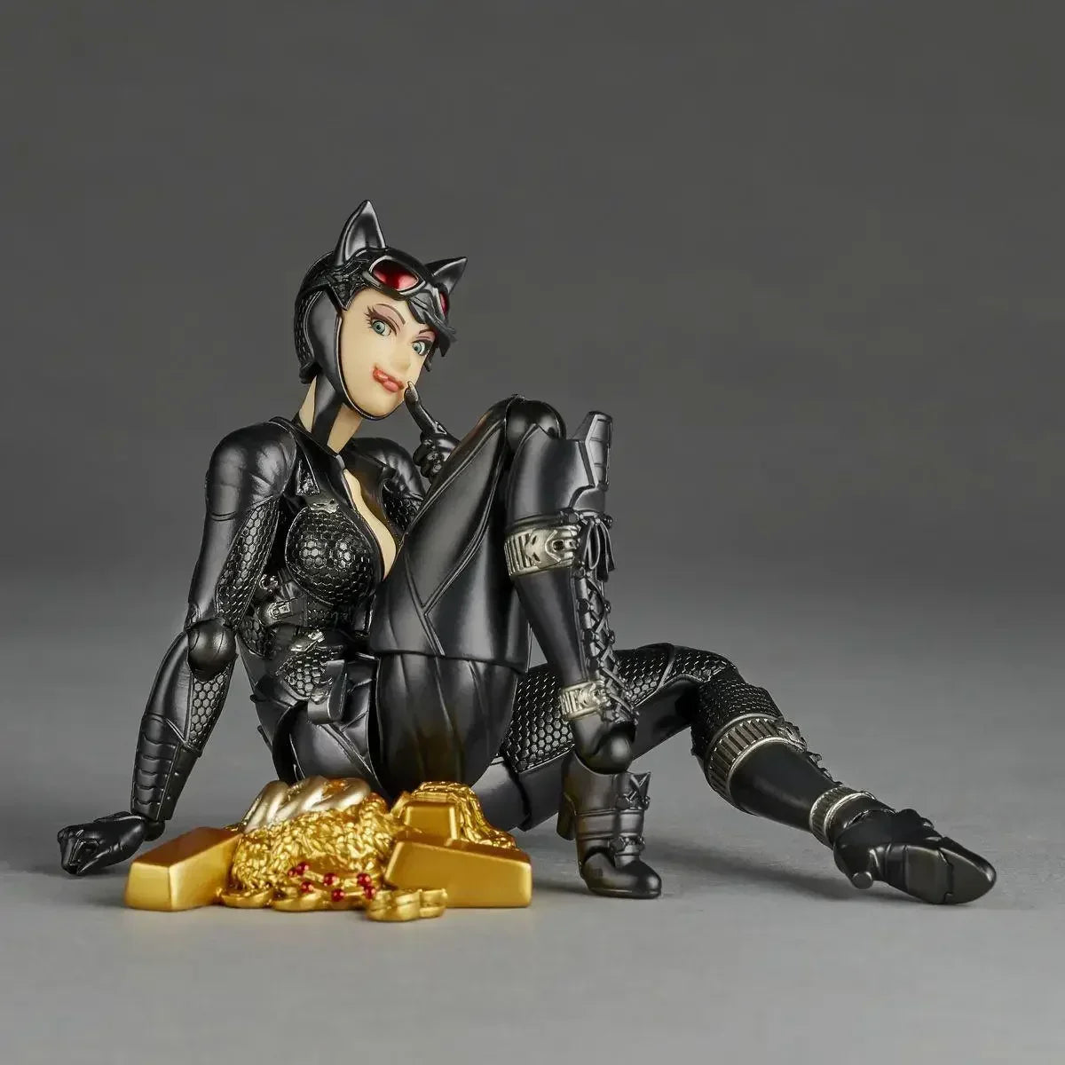 100% Original Kaiyodo Revoltech Amazing Yamaguchi Catwoman Actionfiguren Modell Spielzeug Sammlerstück Figur auf Lager sofort lieferbar