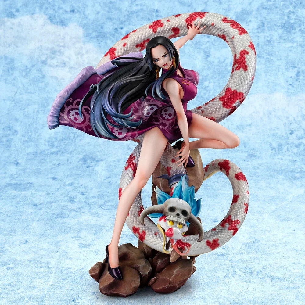 100% Original MegaHouse Portrait of Pirates "A-MAXIMUM" One Piece Salome Boa Hancock Anime Figure Collection Series Model Toys