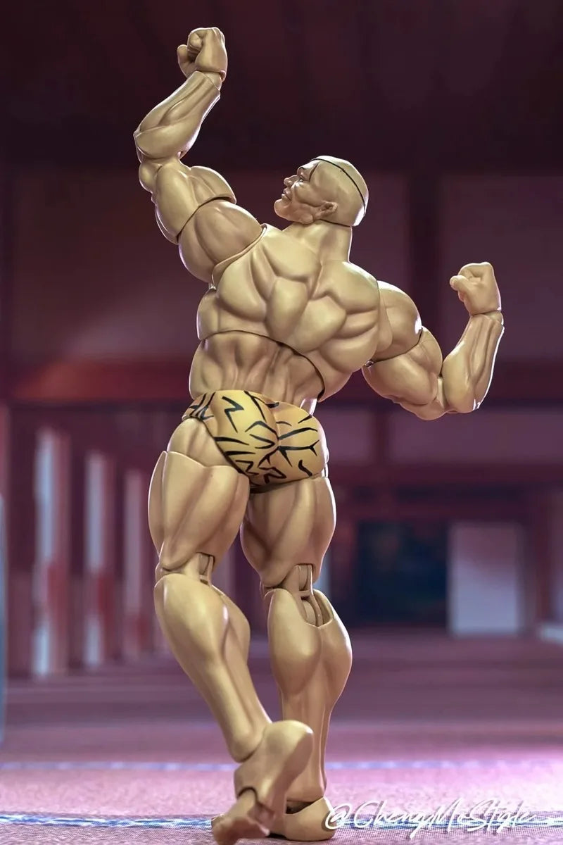 In Stock Originalstorm Toys 1/12 Scale Fang Blade Yujiro Hanma Doppio Orochi Action Figure Model Collectible Toy