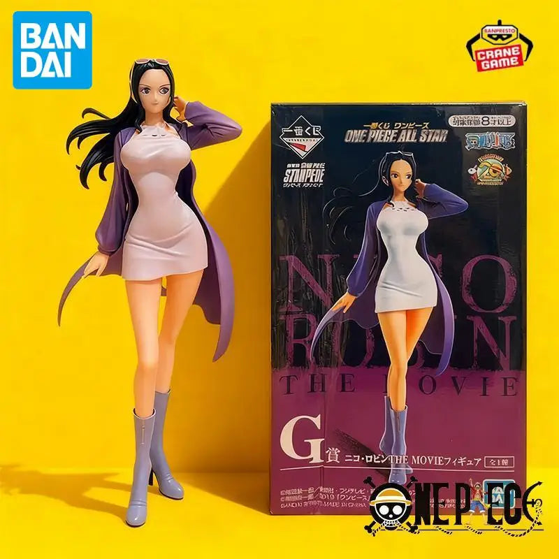 Bandai Original Banpresto One Piece All Star Prize G Nico Robin Actionfiguren Anime Statuen Modell Puppen Kinderspielzeug Festival Geschenke