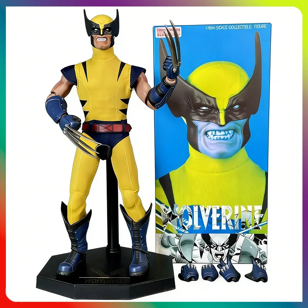 1：6 Marvels X-Men Super Hero Wolverine Logan Articulated PVC Action Figure Collectible Model Toy