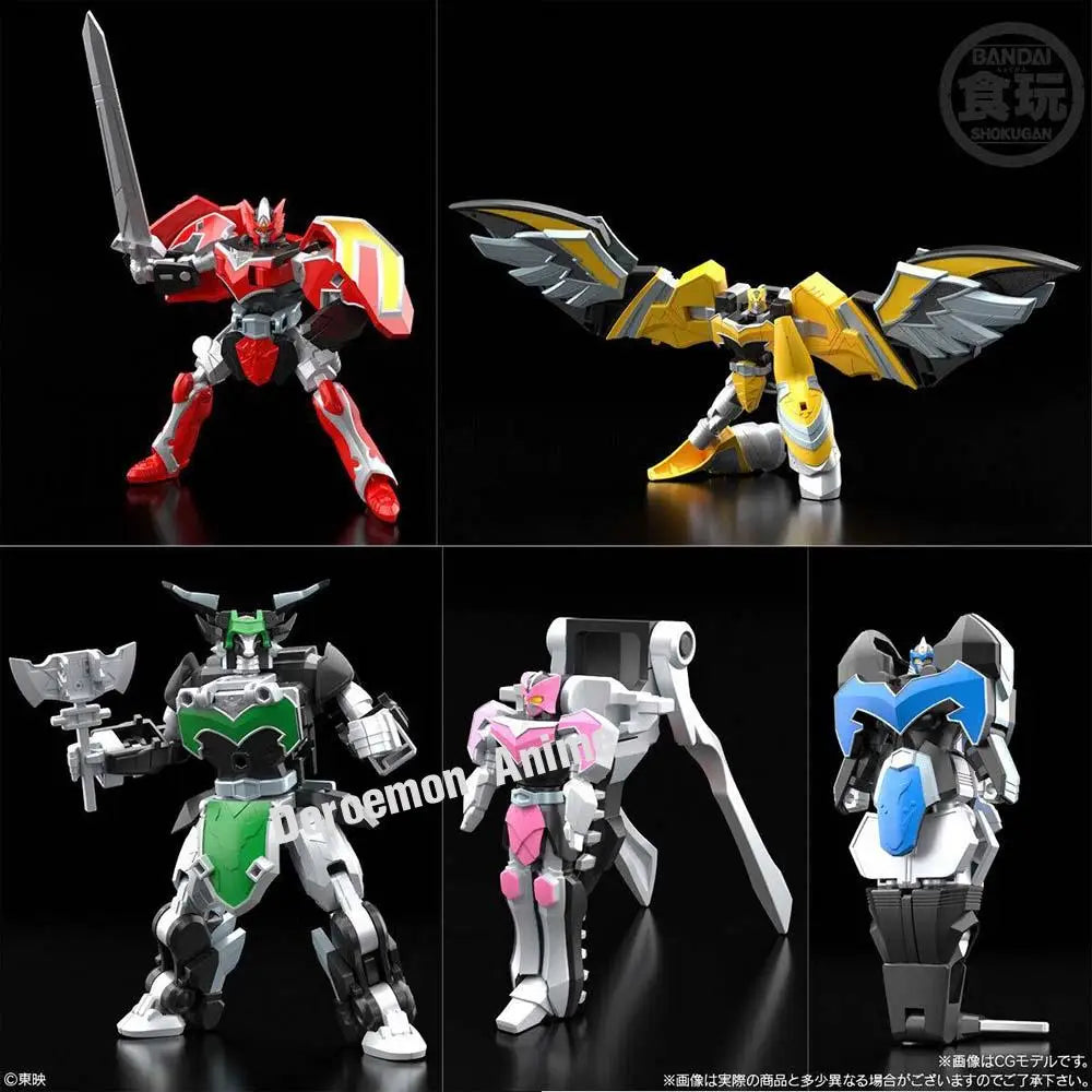 In Stock Original Bandai Smp Power Rangers Mystic Force Mahou Sentai Magiranger Titan Megazord Magi King Assembly Figures