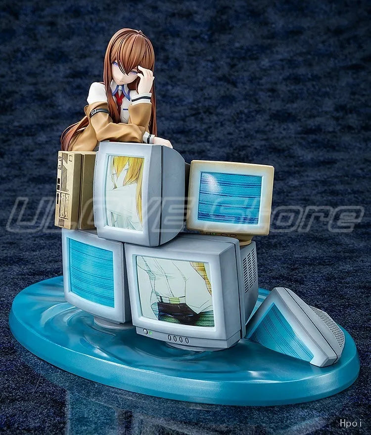 Original KADOKAWA KDcolle STEINS GATE 0 Makise Kurisu Animation Figures Model Gifts Collection Ornaments