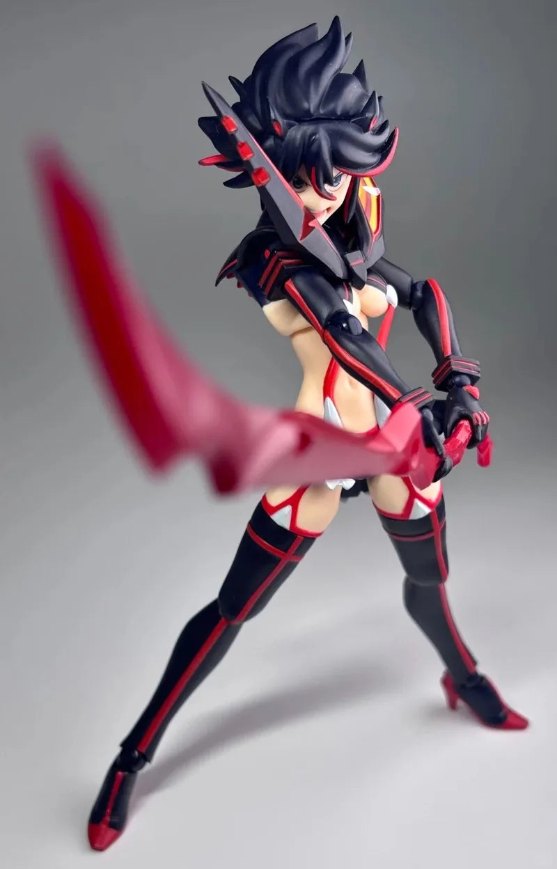 Figma 220 Action Figure Anime Kill La Kill Matoi Ryuuko Figma 220 Pvc Action Figure Collectible 14.5 Model Toy