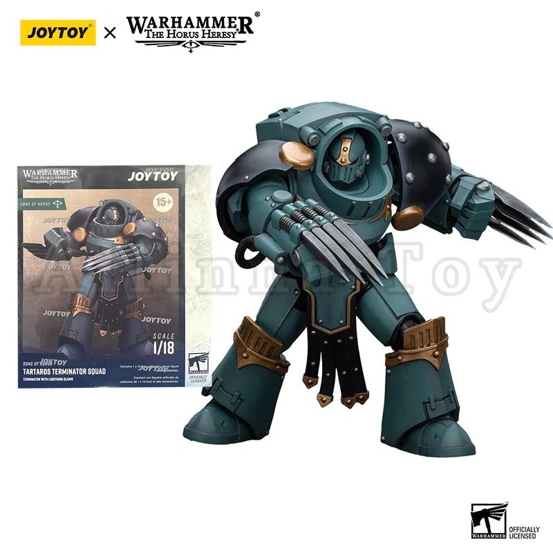 JOYTOY 1/18 Action Figure The Horus Heresy Sons of Horus Tartaros Terminator Squad Legion Praetor Anime Model Toy