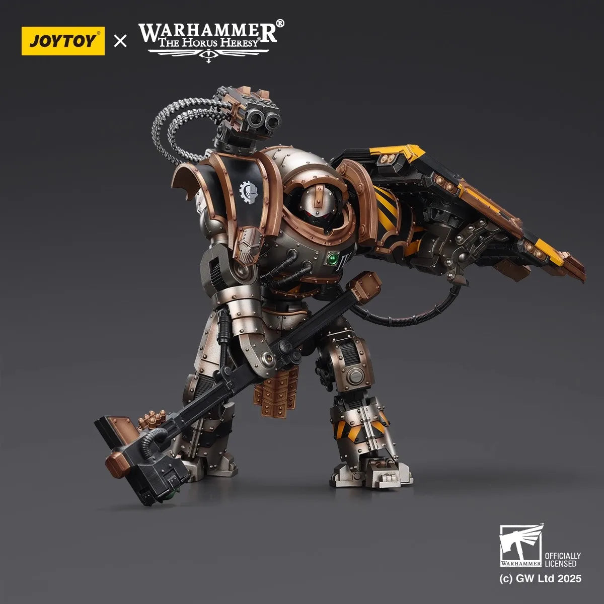 JOYTOY Warhammer The Horus Heresy 1/18 Scale Iron Warriors Battle-automata  Figurine Model Movable Joint Collection Toys